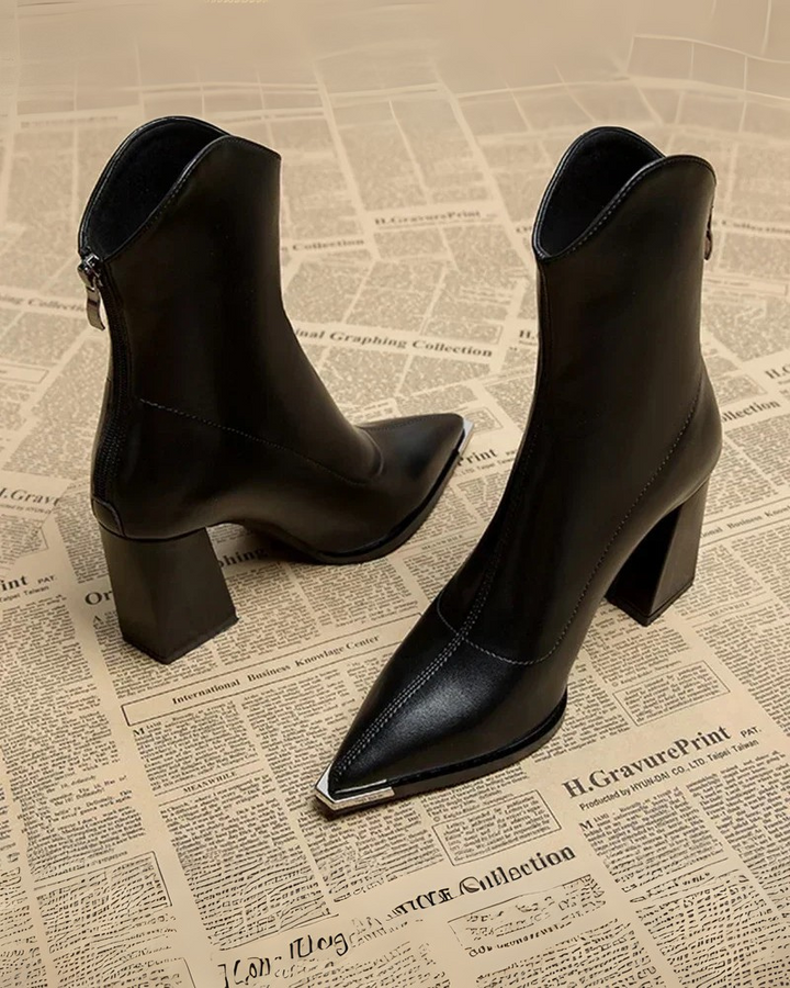 LIONA - BOTTINES CHELSEA AVEC BOUT CHROMÉ
