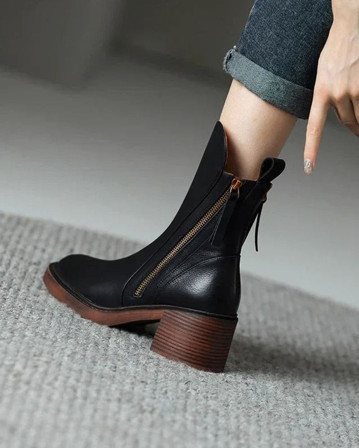 GARCIEL - Bottines en cuir