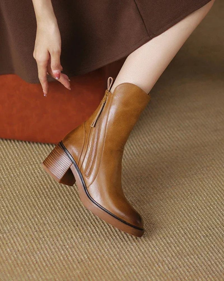GARCIEL - Bottines en cuir