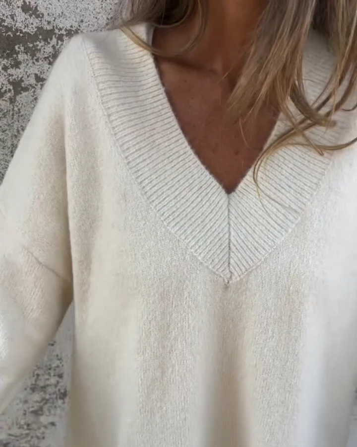 MARIANE - PULL DÉCONTRACTÉ À COL V