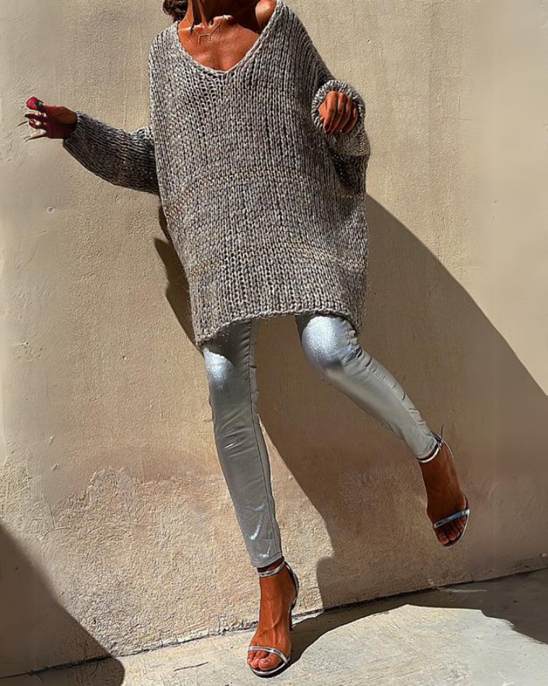 IVAGI - PULL-OVER LOOSE COLORBLOCK À RAYURES POUR BRUNCH