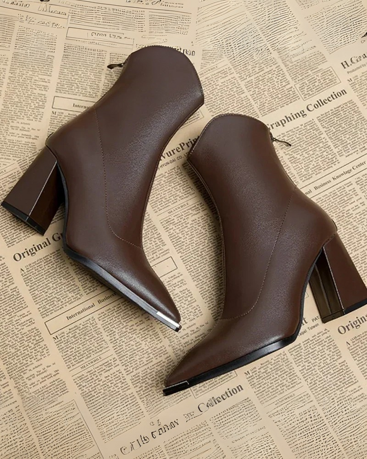 LIONA - BOTTINES CHELSEA AVEC BOUT CHROMÉ